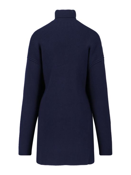 25FW 발렌시아가 미디 원피스 850028 T1759 4140 Blue - BALENCIAGA