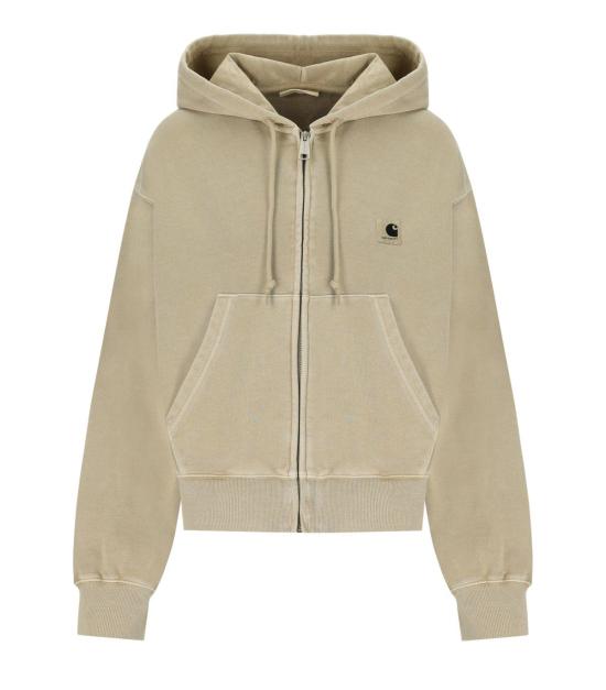 25FW 칼하트 WIP 후디드 넬슨 자켓 가먼트 다이드 I033830 2LP GD XS Beige