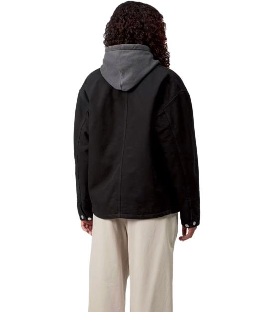 25FW 칼하트 WIP 미시건 코트 I032235 00E 02 XS Black - CARHARTT WIP