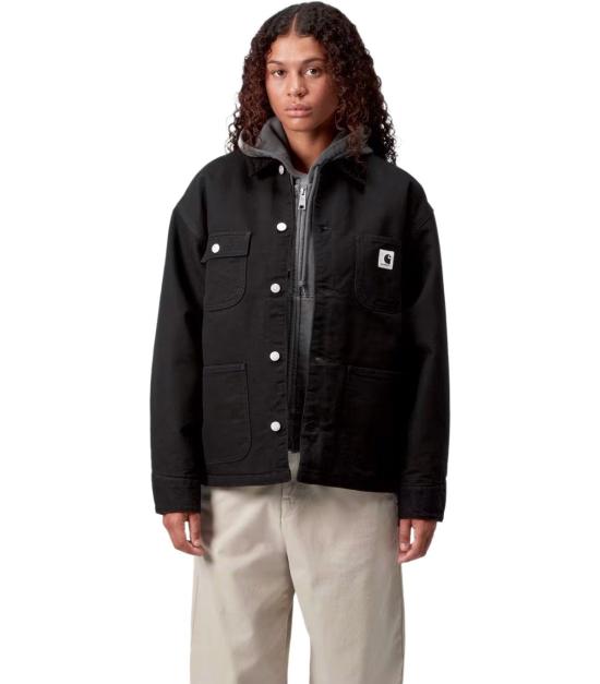 25FW 칼하트 WIP 미시건 코트 I032235 00E 02 XS Black - CARHARTT WIP
