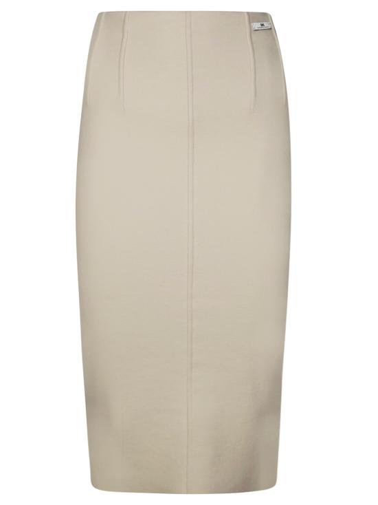 25FW 엘리자베타프랜치 미디 스커트 GK19S56E2 DZ9 BIANCO