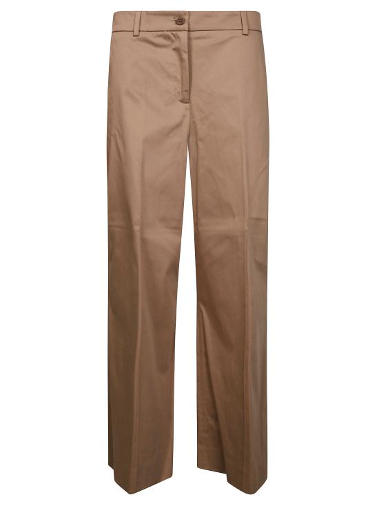 25FW 위켄드막스마라 스트레이트 팬츠 2525136041600 016 MARRONE