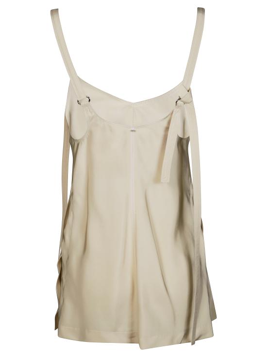 25SS 스포트막스 민소매 티셔츠 2512161032600 001 BIANCO - SPORTMAX