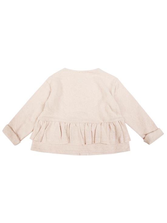 25FW [키즈] 원 플러스 인 더 패밀리 가디건 25W178 NUDE BEIGE - 1 + IN THE FAMILY