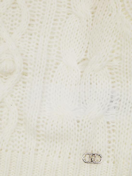 25FW [키즈] 리우조 가디건 GF5170MA58P 71322 BIANCO - LIU JO