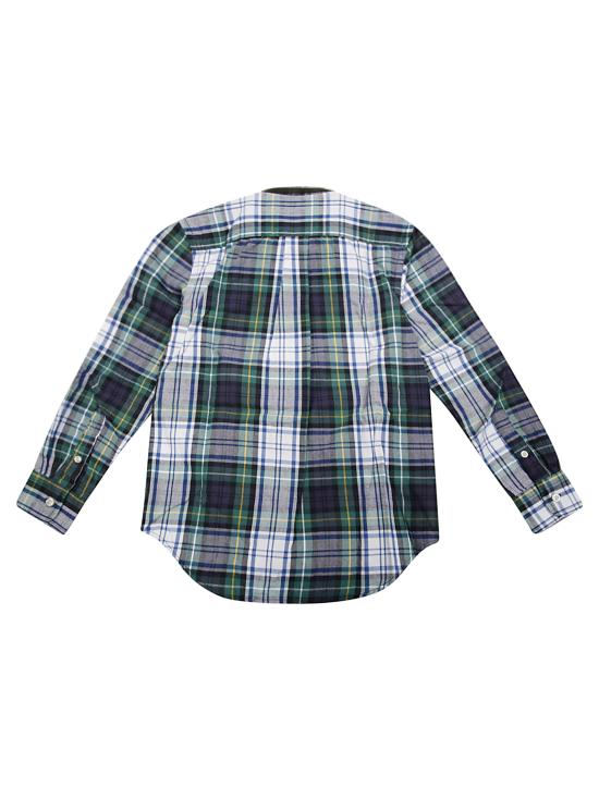 24FW [키즈] 랄프 로렌 셔츠 323952201002 6505 WHITE GREE MULTI BIANCO - RALPH LAUREN