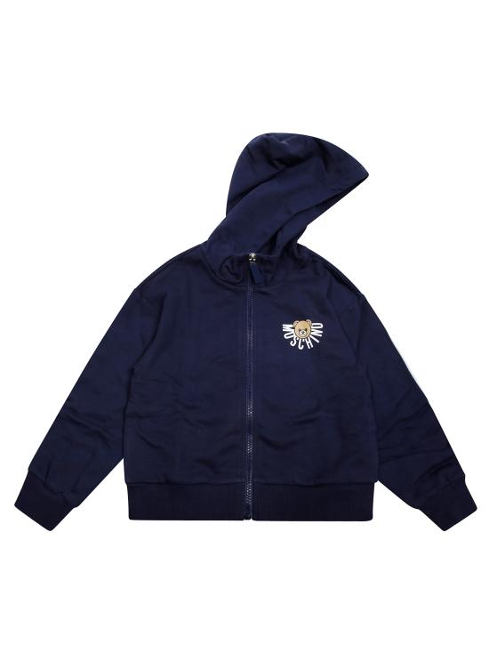 25FW [키즈] 모스키노 티셔츠 HUF09E LCA40 40016 BLU NAVY