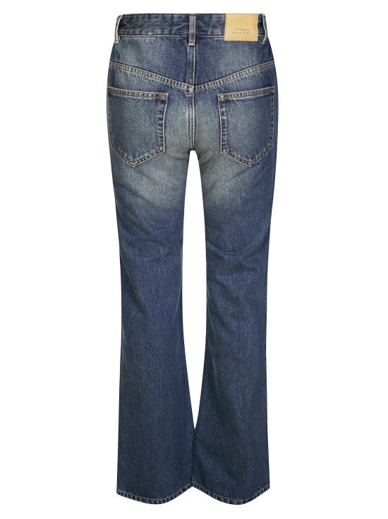 25FW 이자벨마랑에뚜왈 스트레이트 팬츠 PA0002FC B1H04I GZ30FB BLU - ISABEL MARANT ETOILE