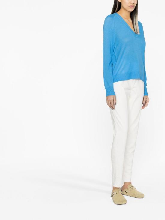  360 캐시미어 스웨터 49034 ZAYAATLANTIC Blue - 360 CASHMERE