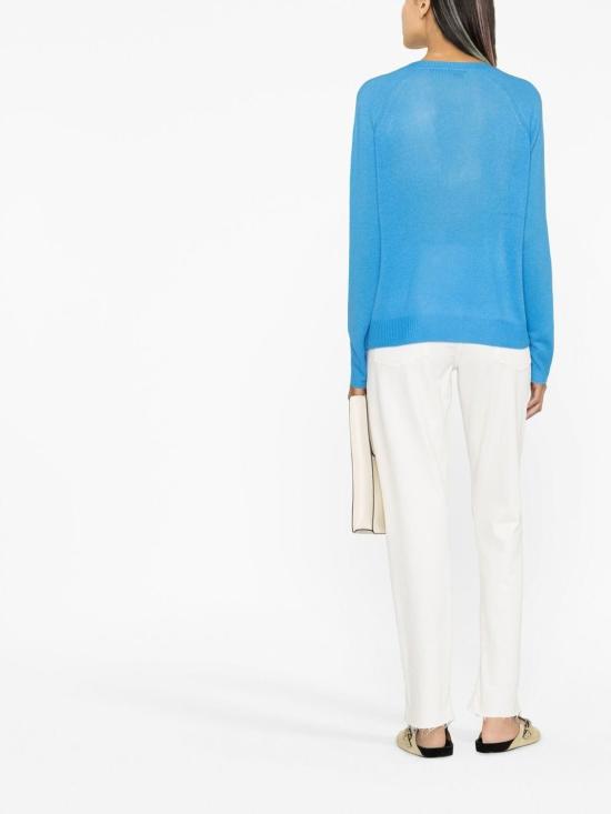  360 캐시미어 스웨터 49034 ZAYAATLANTIC Blue - 360 CASHMERE