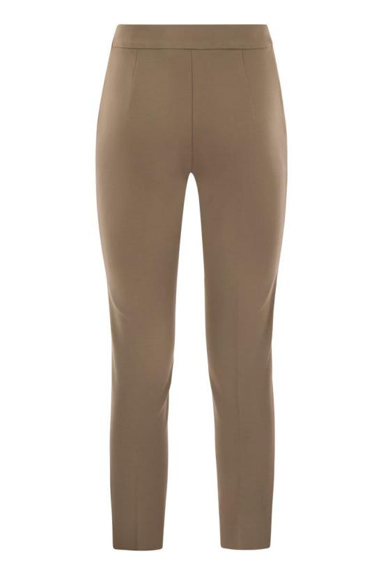 25FW 막스마라 페그노 크롭 팬츠 2521786021600 055 MARRONE - MAX MARA