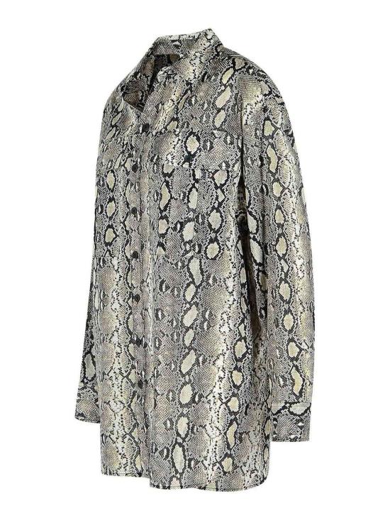 25FW 마이클 코어스 셔츠 MT540WAK6A120 Animal Print - MICHAEL KORS