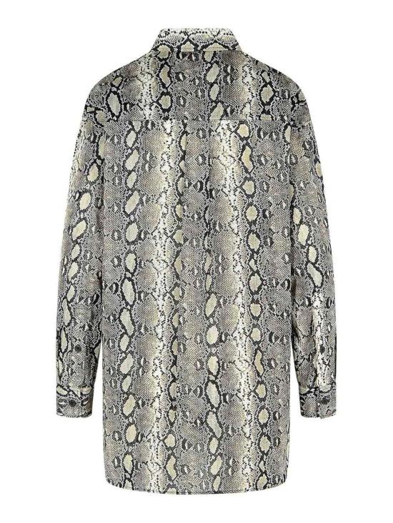 25FW 마이클 코어스 셔츠 MT540WAK6A120 Animal Print - MICHAEL KORS