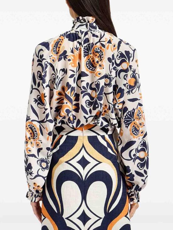 25FW 라 더블제이 블라우스 SHI0120VIS019SEL06WH01 Animal Print - LA DOUBLEJ