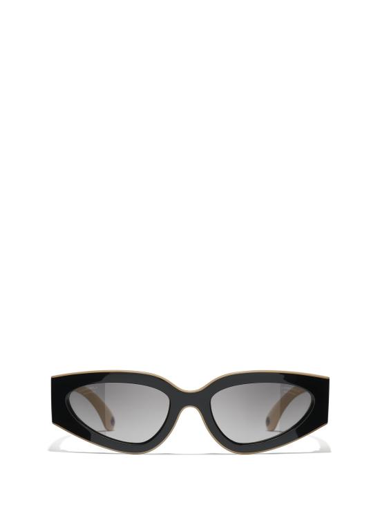 26FW 샤넬 선글라스 CH6056 C534M3 BLACK BEIGE