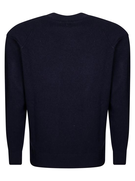 25FW 씨피 컴퍼니 램스울 GRS 크루넥 렌즈 스웨터 RFCMKN707A 110149A 888 BLU - C.P. COMPANY