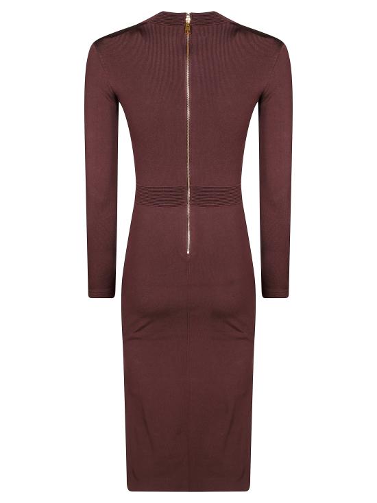 25FW 엘리자베타프랜치 미디 원피스 AM28S57E2 EA4 BORDEAUX - ELISABETTA FRANCHI