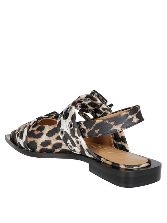 25SS 가니 플랫 슈즈 S2947 943 LEOPARD ANIMALIER - GANNI