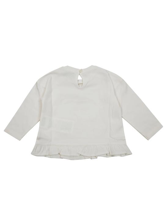 25FW [키즈] 모스키노 티셔츠 MDO00S LBA11 10063 CLOUD BIANCO