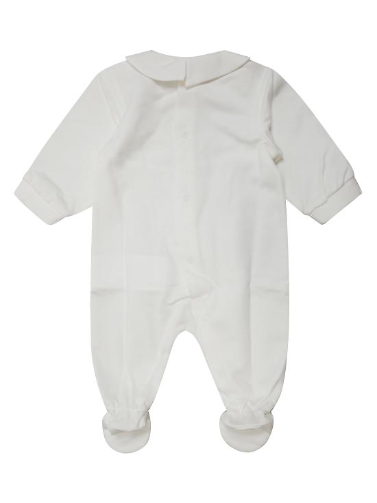 25FW [키즈] 모스키노 트레이닝웨어/오버롤/세트 MUT04I LCA40 10063 CLUOD BIANCO - MOSCHINO