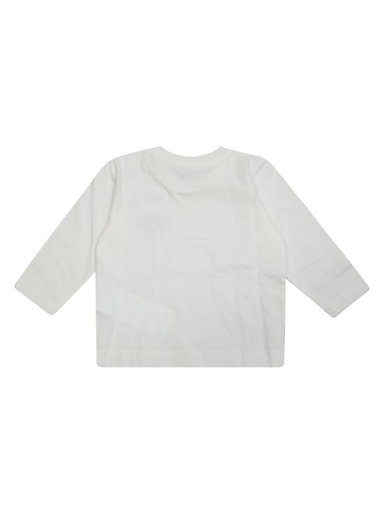 25FW [키즈] 모스키노 티셔츠 MVO00R LAA10 10063 CLUOD BIANCO - MOSCHINO