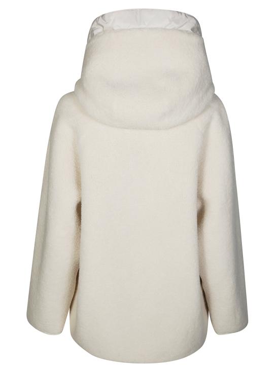 25FW 핑코 CAPPERI 카페리 테디 이펙트 쇼트 피코트 105473 A2QC C00 BIANCO - PINKO