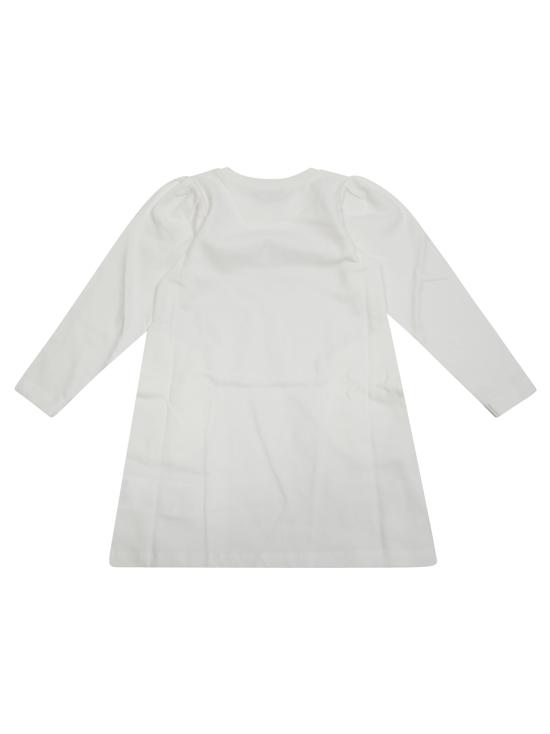 25FW [키즈] 모스키노 원피스 HBV0FC LCA40 10063 CLOUD BIANCO - MOSCHINO