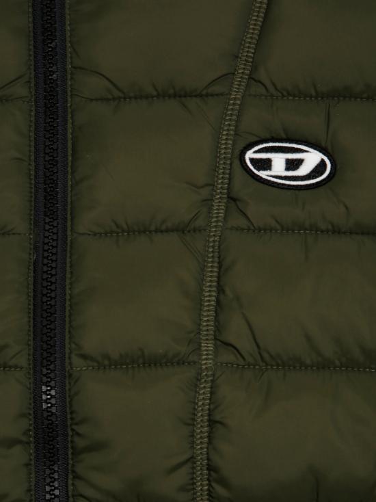 25FW [키즈] 디젤 패딩 J02424 KXBRD JWTEMPL K513 VERDE - DIESEL