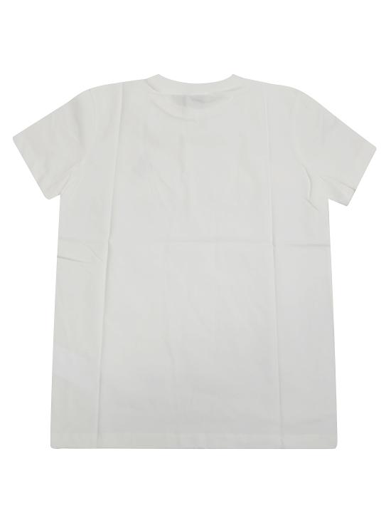 25FW [키즈] 모스키노 티셔츠 HRM058 LAA10 10063 CLOUD BIANCO - MOSCHINO