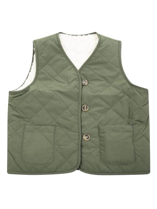 25FW [키즈] 몰로 베스트 2W25M203 HOLLA 5534 DARK FOREST VERDE