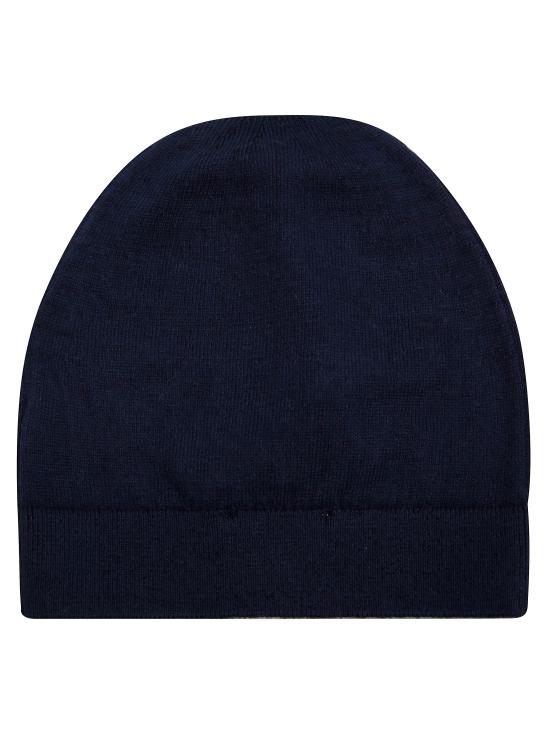 25FW [키즈] 모스키노 모자 HUX02O LHE43 40016 BLU NAVY - MOSCHINO