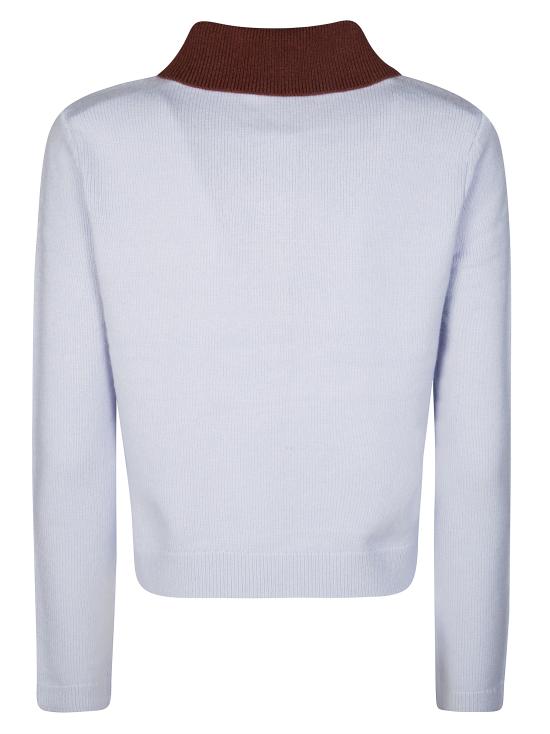 25FW 셀프 포트레이트 긴팔 티셔츠 AW25021TBL BLUE - SELF PORTRAIT