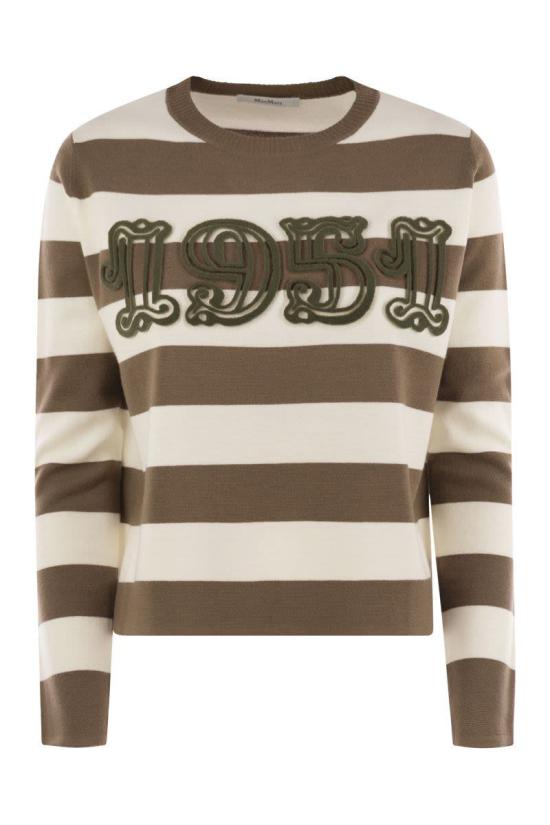 25FW 막스마라 VITERBO 버진울 스웨터 2521366091600 009 BIANCO