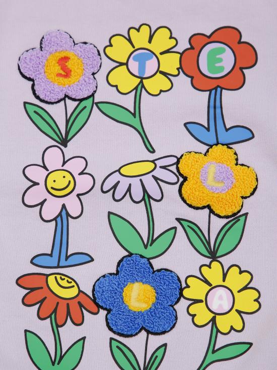 25FW [키즈] 스텔라 맥카트니 티셔츠 TX4A60 Z3059 522 VIOLA - STELLA MCCARTNEY