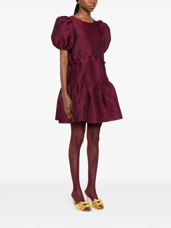 25FW 세아 원피스 AW25034BURGUNDY Bordeaux - SEA