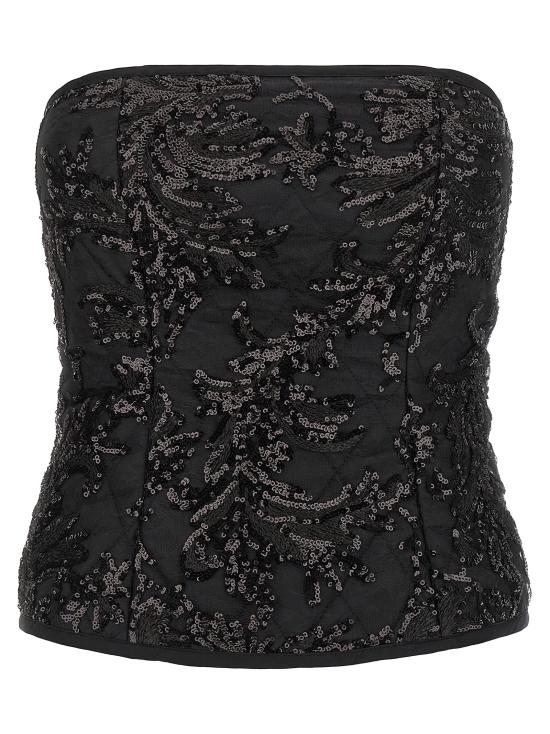 25FW 르 트윈스 탑 ELODIELACEBLACKINBLACK