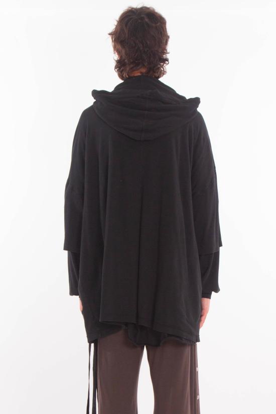 25FW 다크쉐도우 긴팔 티셔츠 DU02E7271 JDB 09 Black - DRKSHDW