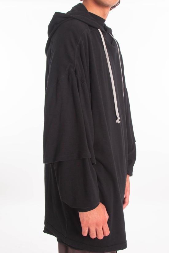 25FW 다크쉐도우 긴팔 티셔츠 DU02E7271 JDB 09 Black - DRKSHDW