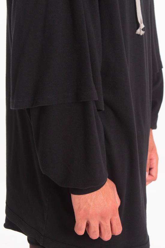 25FW 다크쉐도우 긴팔 티셔츠 DU02E7271 JDB 09 Black - DRKSHDW