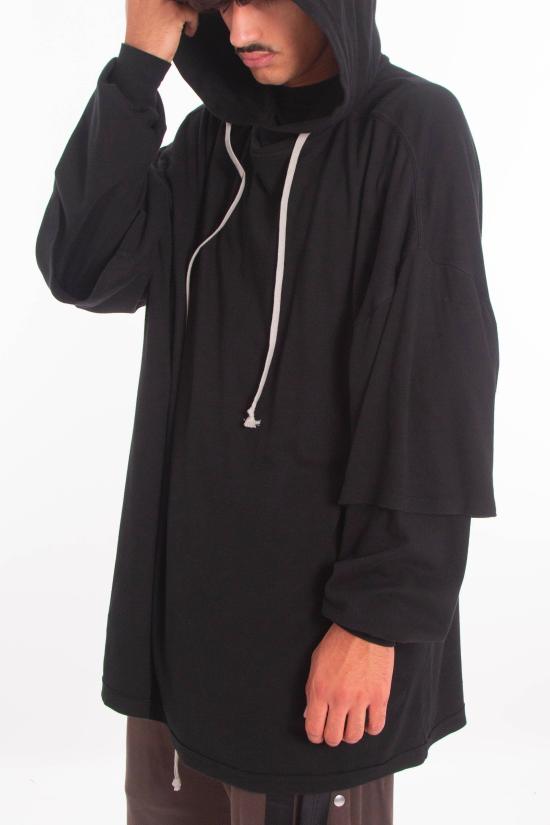 25FW 다크쉐도우 긴팔 티셔츠 DU02E7271 JDB 09 Black - DRKSHDW