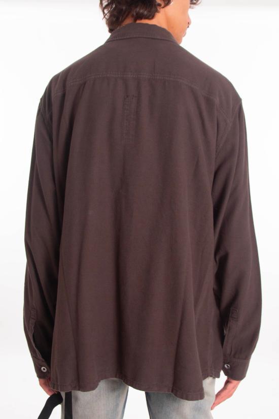 25FW 다크쉐도우 긴팔 셔츠 DU02E7299 CFL 78 Brown - DRKSHDW