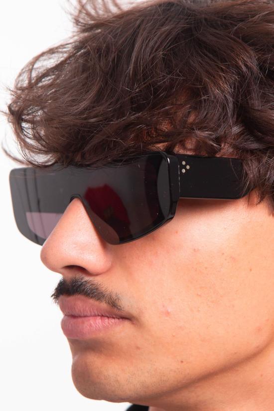 25FW 릭 오웬스 안경 RG0000003 GBLKB FW25 0909 Black - RICK OWENS