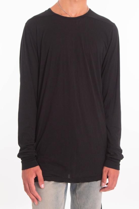 25FW 다크쉐도우 긴팔 티셔츠 DU02E7260 BH 09 Black - DRKSHDW