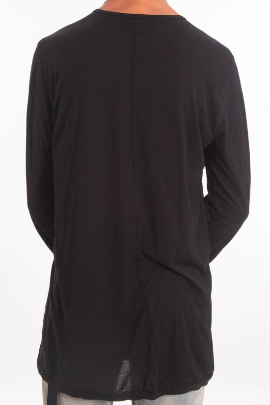 25FW 다크쉐도우 긴팔 티셔츠 DU02E7260 BH 09 Black - DRKSHDW