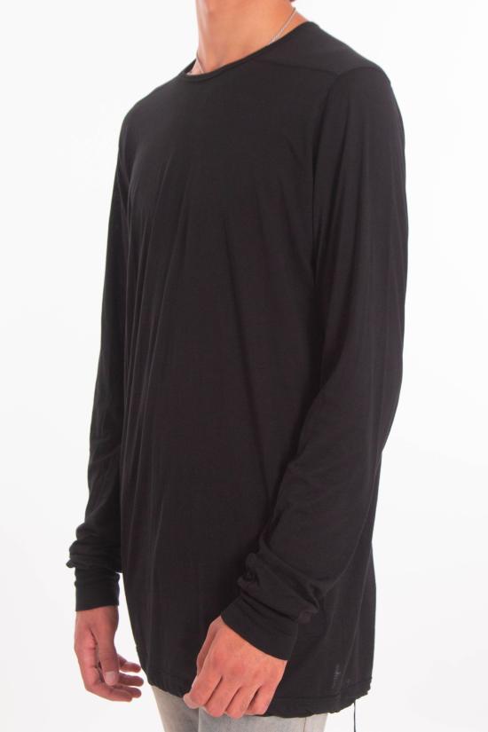 25FW 다크쉐도우 긴팔 티셔츠 DU02E7260 BH 09 Black - DRKSHDW