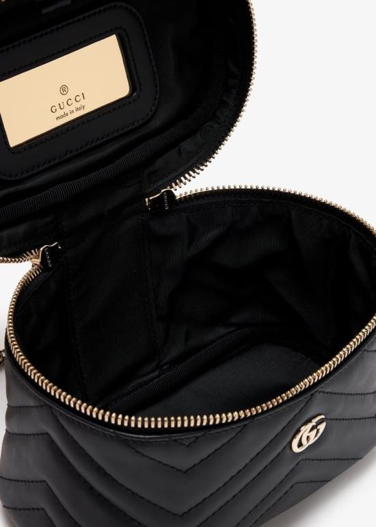 25FW 구찌 마몽 미니 배니티 백 837454AAET81000 BLACK DOM - GUCCI