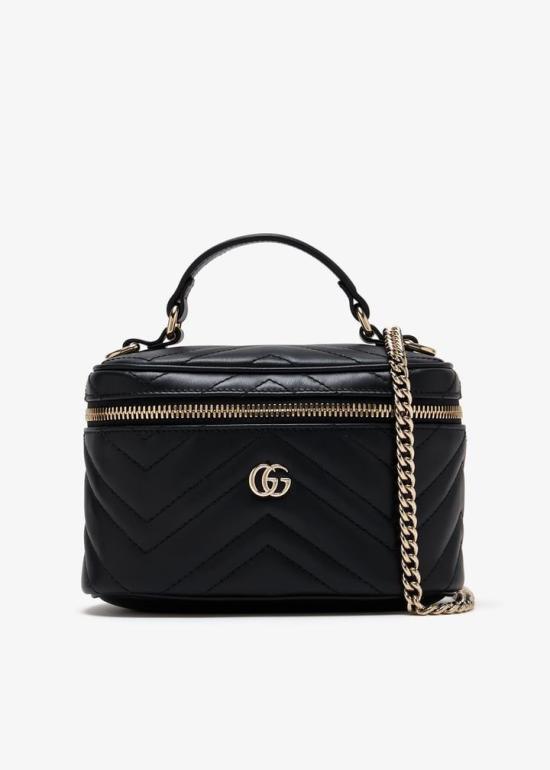 25FW 구찌 마몽 미니 배니티 백 837454AAET81000 BLACK DOM