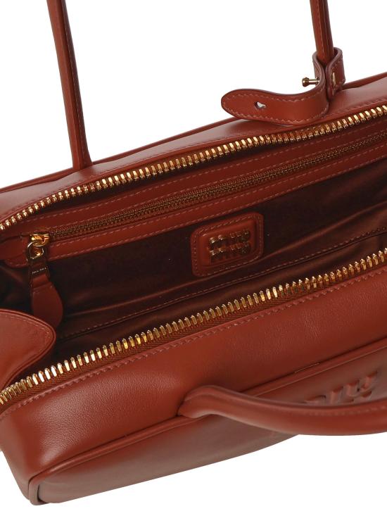 25FW 미우미우 토트백 5BB1732CRWF0033 RUST DOM - MIU MIU