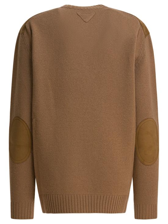 25FW 프라다 스웨터 P24T2B173PF0C59 S OOO Brown - PRADA