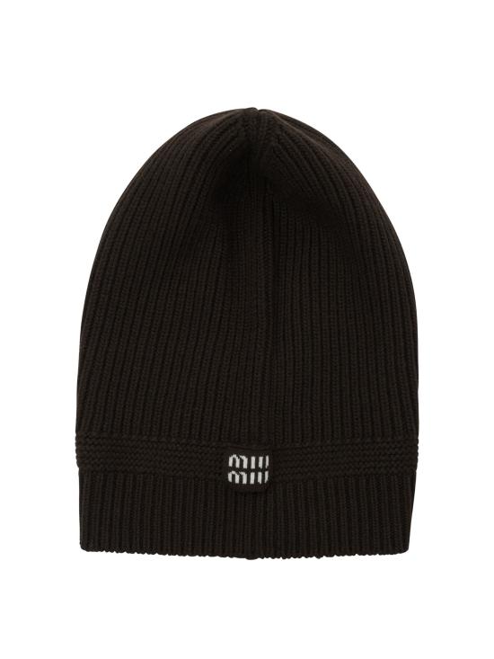 25FW 미우미우 바라클라바 5HC2702F8SF0003 Brown - MIU MIU